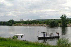Maas, pontje Eysden