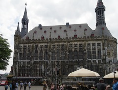 Aken, markt, stadhuis